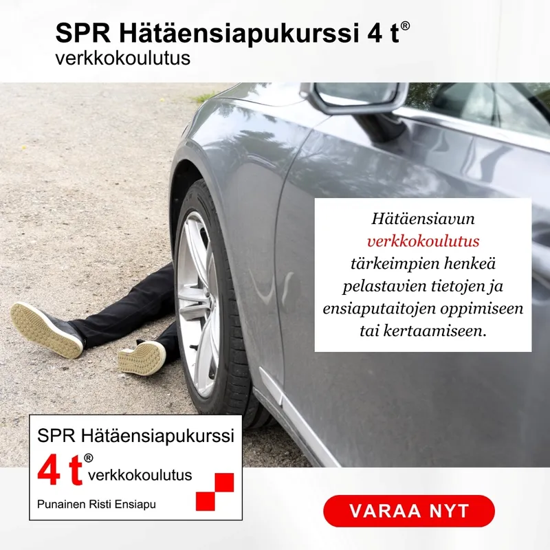SPR Hätäensiapukurssi 4 t® verkkokoulutus